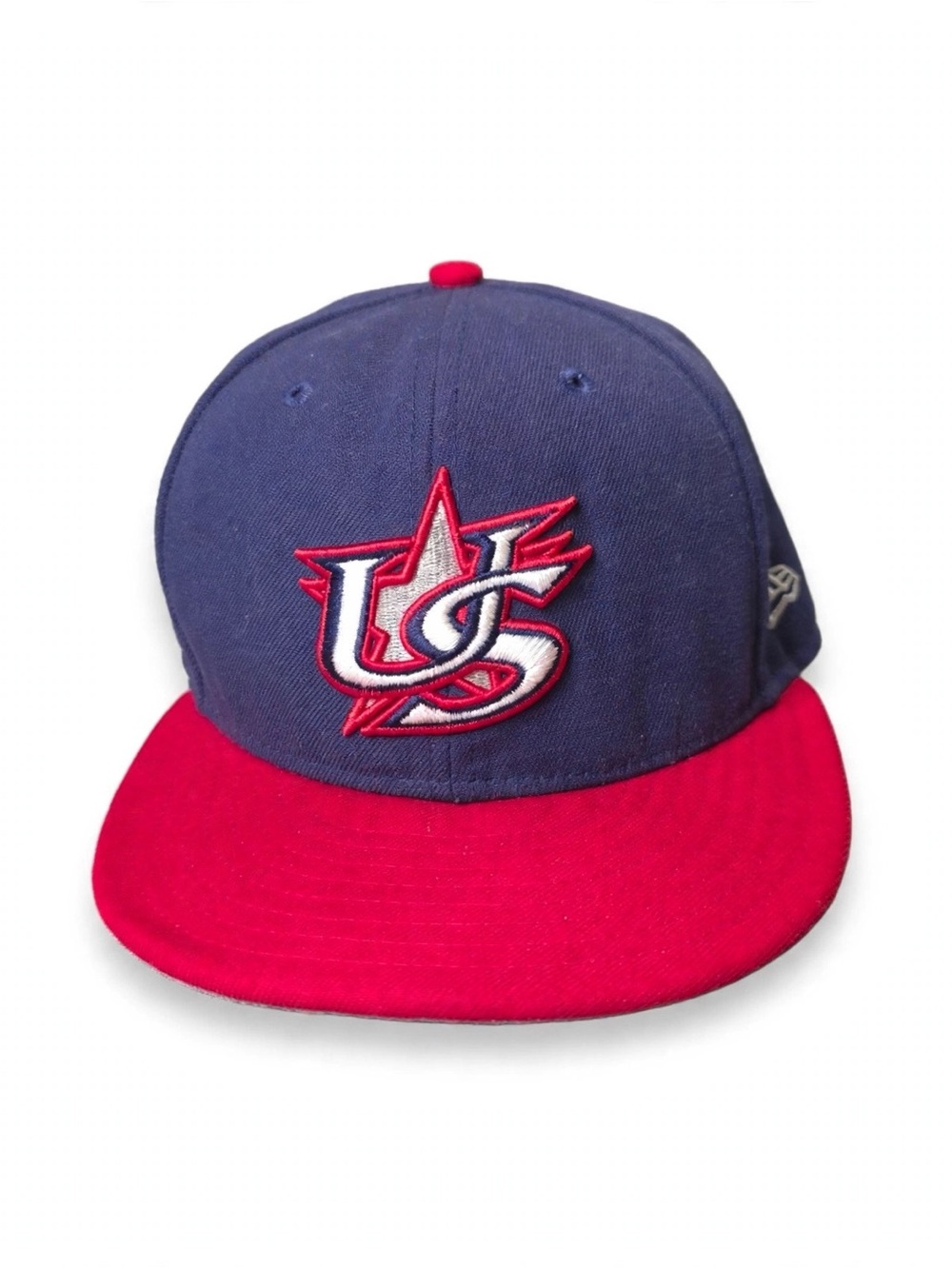 New Era 59FIFTY USA World Baseball Classic Cap 7 1/4 Fitted Navy Red
